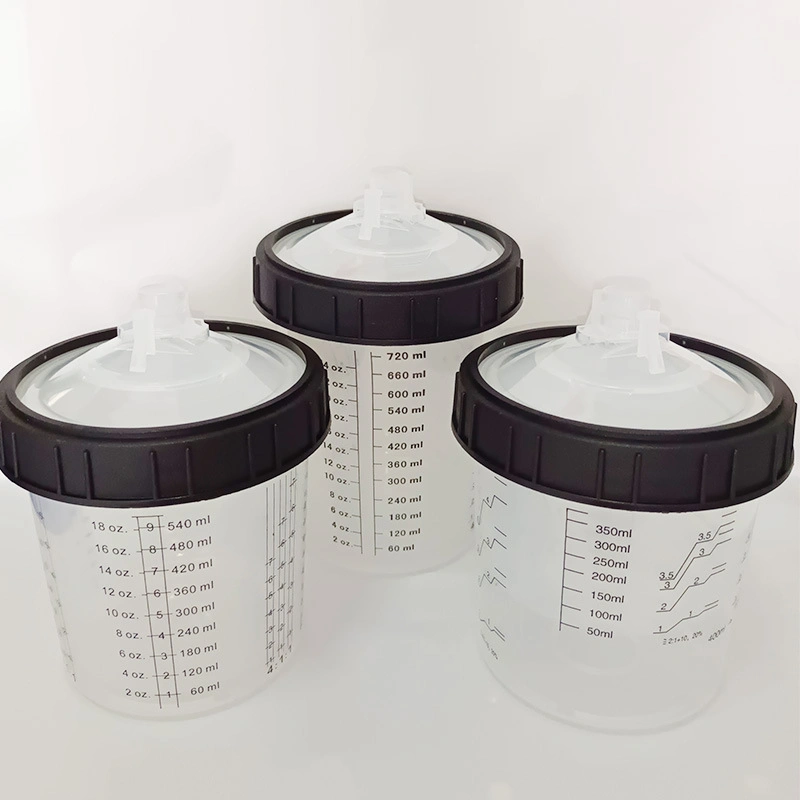 Disposable Plastic Cup for Spray Gun