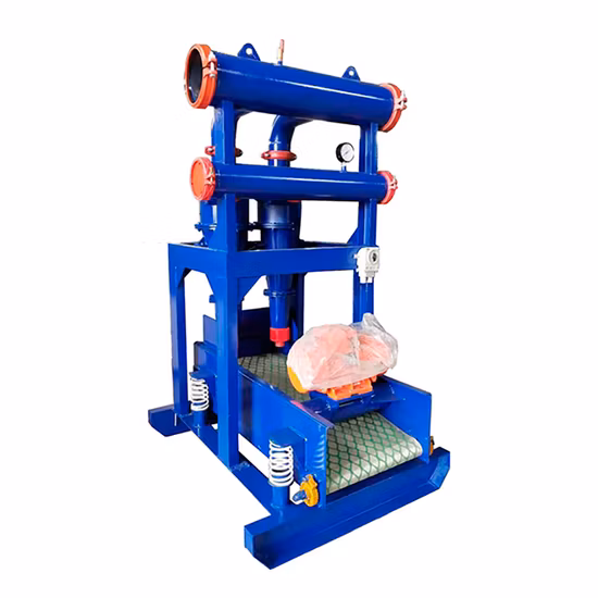 표준 유전 물 모래 분리 고용량 Desander